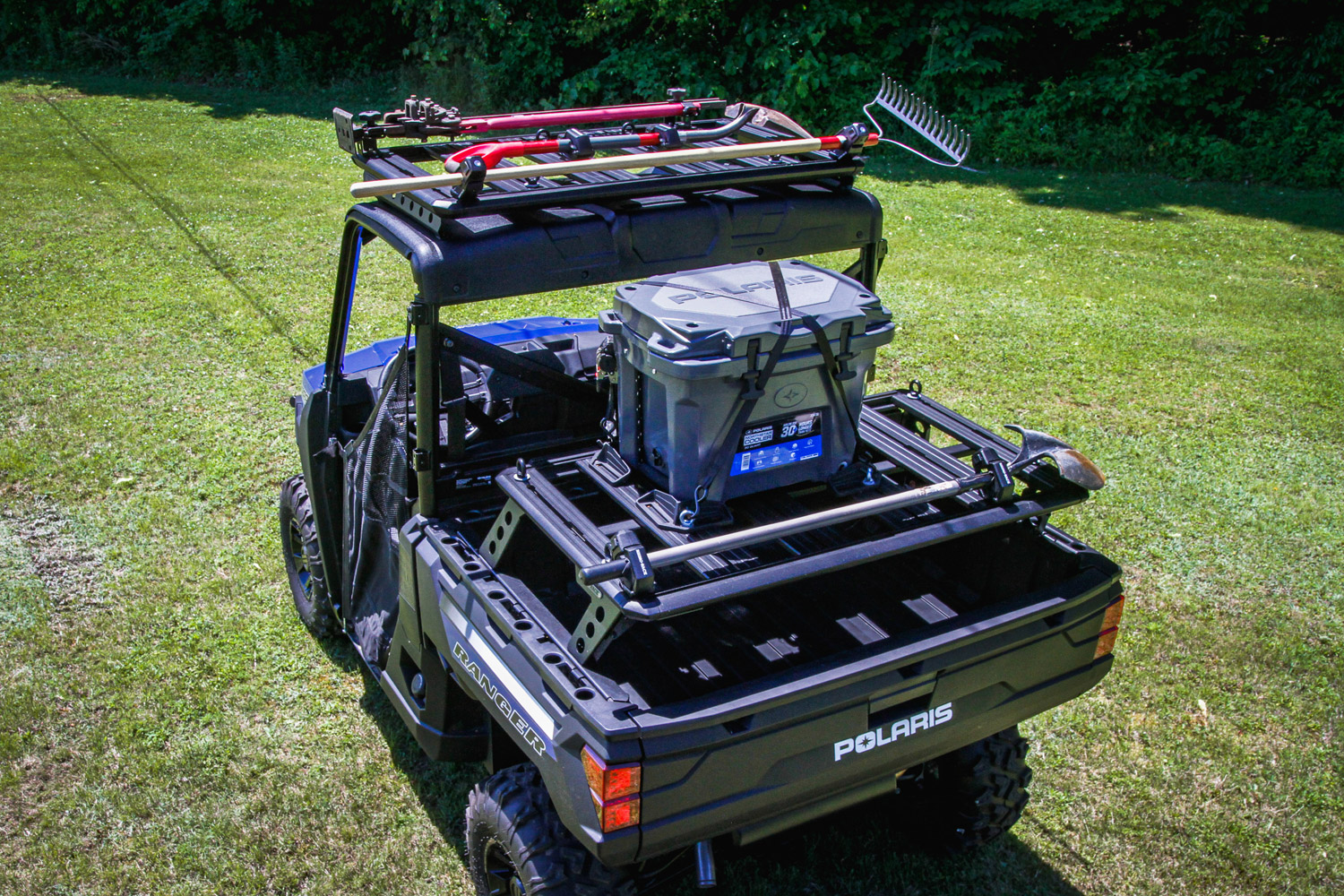 Rhino roof clearance rack tool