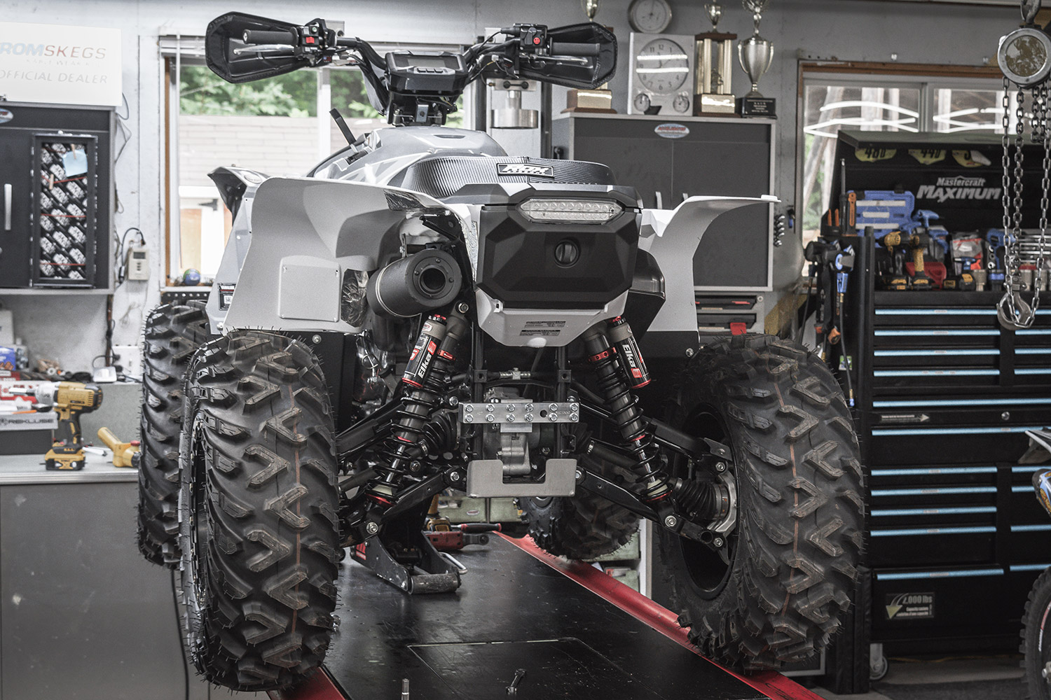 Wr700 Yamaha Grizzly WR700 Customized ATV Build - PART 3