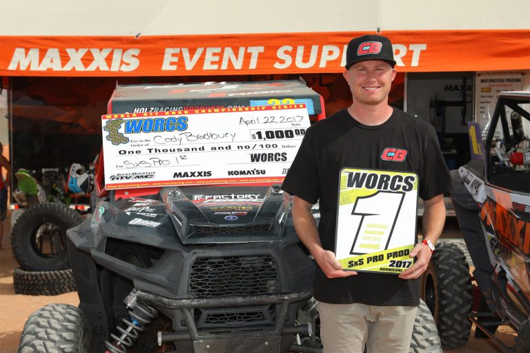 Bradbury Wins SxS Pro at WORCS