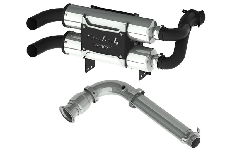 MBRP PowerTech 4 Maverick X3 Exhaust Muffler and Race Pipe