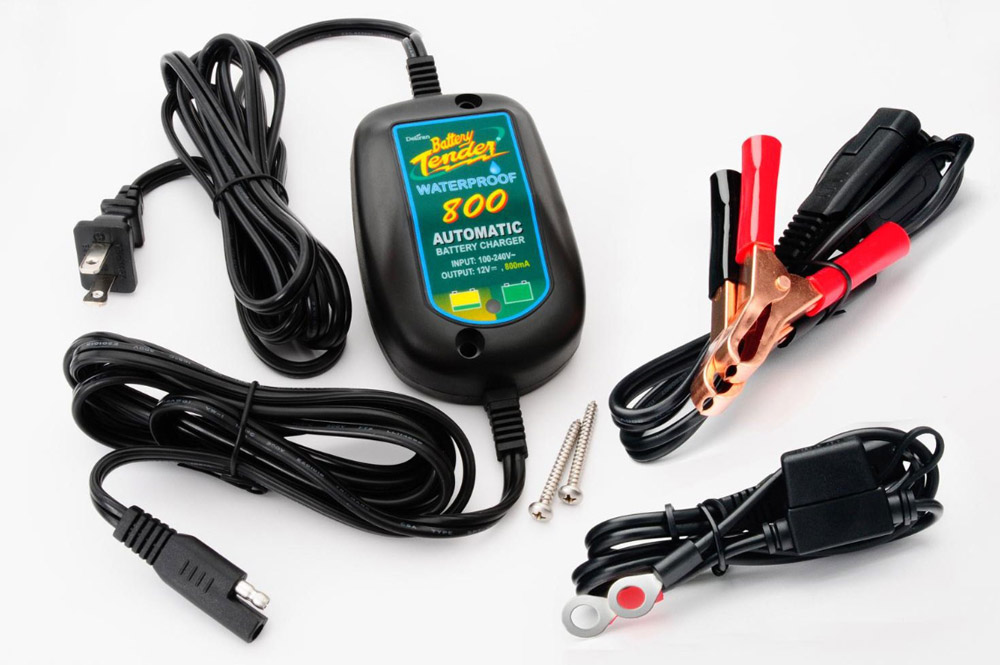 Moose Utility Racing Optimate 3 Universal Motorcycle ATV Battery Tender  Charger