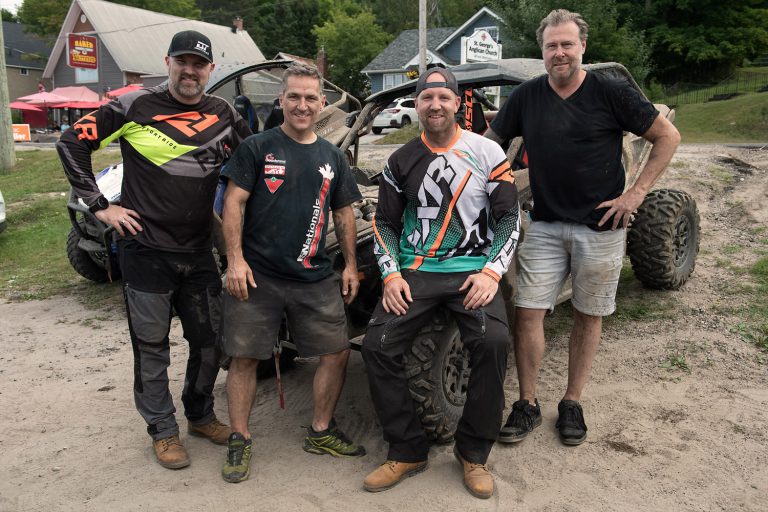 Riding with Elvis Stojko and Dean McDermott