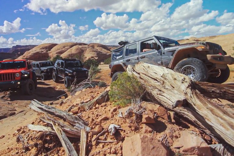 Moab Rock Crawling Off Road Jeep Adventure