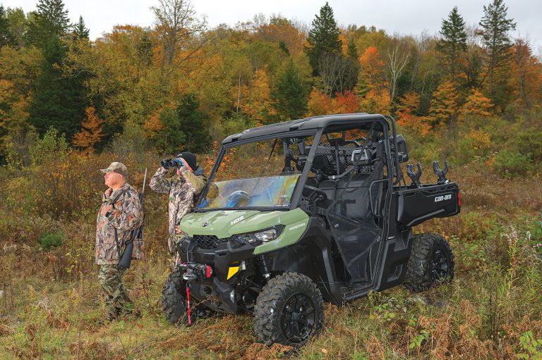 CAN-AM DEFENDER – ACCESSORIZED FOR HUNTING!
