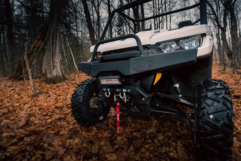 SUPERATV DEFENDER WINCH-READY FRONT BUMPER