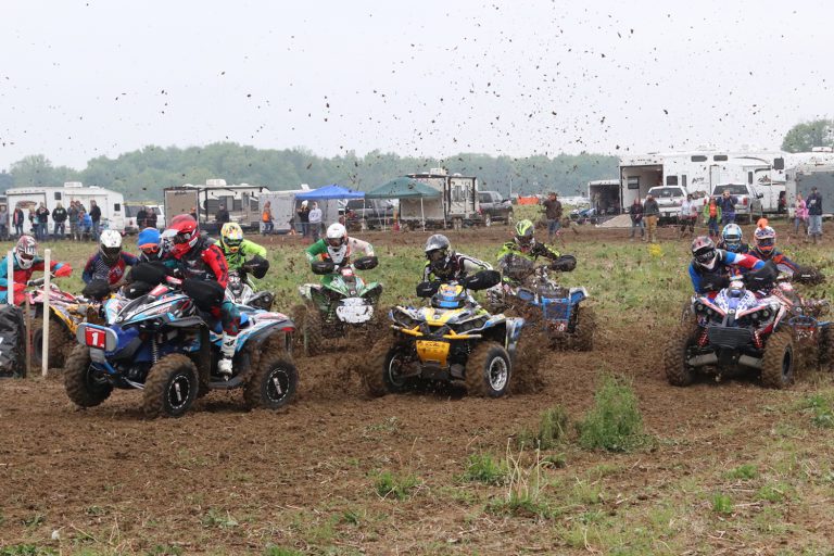 Can-Am 4×4 Pro ATV Racers Post 1-2 Finish