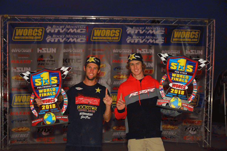 POLARIS RZR® FACTORY RACING SWEEPS FIRST PLACE AT WORCS SXS WORLD FINALS