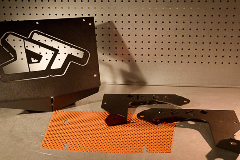 Rubber Down Customs Rad Relocate Kit