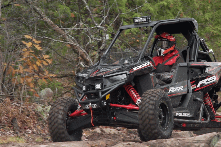 Testing out the RZR RS1 Rock Crawler