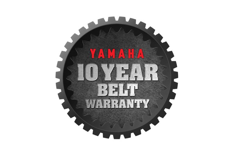Yamaha Announces 10-Year Belt Warranty