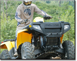 All New Polaris Sportsman 450 Takes Home Gold