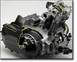 Arctic Cat-Built ATV Engine